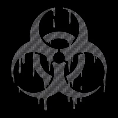Biohazard Sticker - Specialty Biohazard Decal - Image 1 of 4