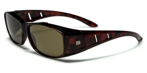 Barricade Polarized Fit-Over Bulk Sunglasses (BAR603PZ), UV400, *NEW* FREE Ship - Picture 1 of 4