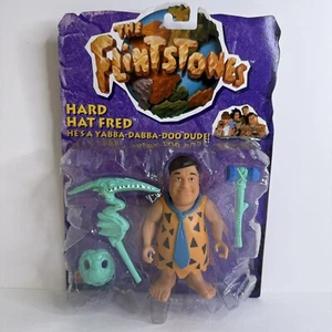 1993 Mattel Flintstones Film Hard Hat Fred NEU John Goodman  - Bild 1 von 4