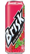 24 Cans of Brisk Strawberry Iced Tea 710mL Each -Free Shipping