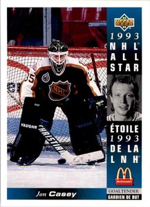 1993-94 Mcdonald's Upper Deck Jon Casey #3