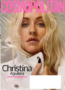 COSMOPOLITAN Magazine October 2018 Christina Aguilera [STILL FACTORY SEALED] - Picture 1 of 1