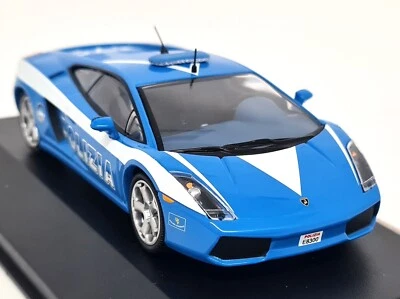 Ixo 1/43 Lamborghini Gallardo 2003 Polizia Italia Policía Diecast Modelo Coche Foto 1 de 4