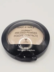 Wet n Wild Photo Focus Pressed Powder #E823C Neutral Beige 7.5 g .26oz. QTY:1 - Picture 1 of 3