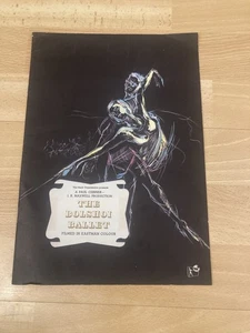 THE BOLSHOI BALLET FILM PROGRAM BOOKLET Paul CZINNER CLASSICAL Opera Interest - Imagen 1 de 9