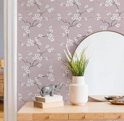 Fresco Apple Blossom Wallpaper | Floral Design - Image 1 of 4