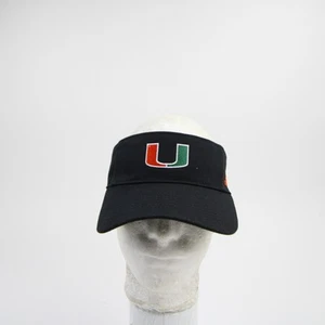 Miami Hurricanes adidas Visor Unisex Black New - Picture 1 of 6