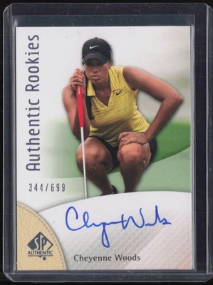 2013 SP Authentic #88 Cheyenne Woods 344/699 Auto Autograph RC Rookie  - Image 1 of 2