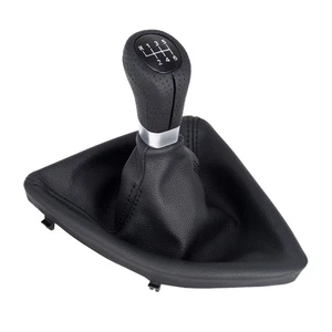 Schaltknauf f. BMW 1er e81 e82 e87 e88 Schaltsack Schalthebel Schaltmanschette 6 - Bild 1 von 4