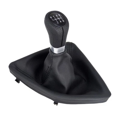 Schaltknauf f. BMW 1er e81 e82 e87 e88 Schaltsack Schalthebel Schaltmanschette 6 - Bild 1 von 4