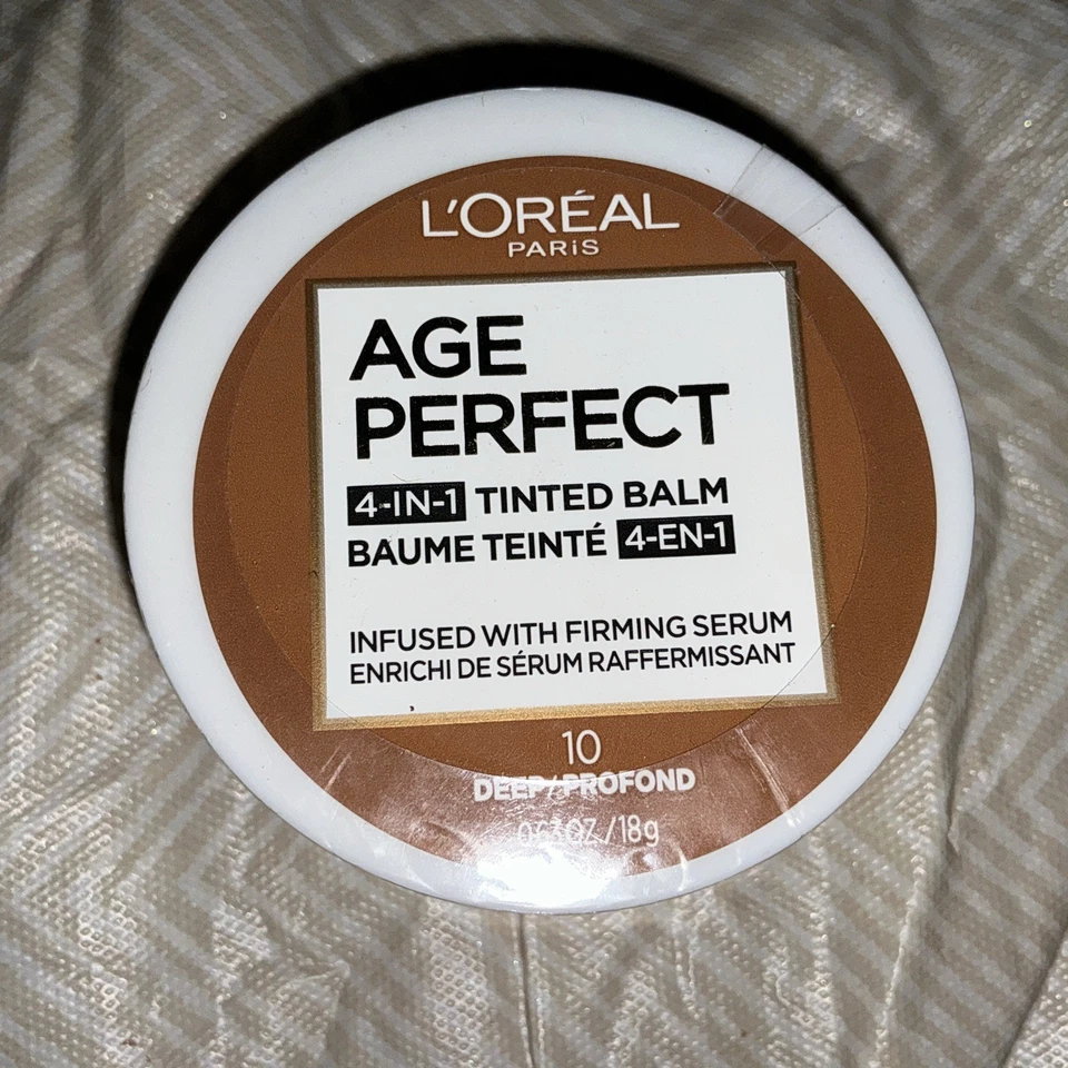 L'Oreal Age Perfect 4-in-1 Tinted Balm Infused w/Firming Serum 0.63oz You Pick - Image 1 of 3
