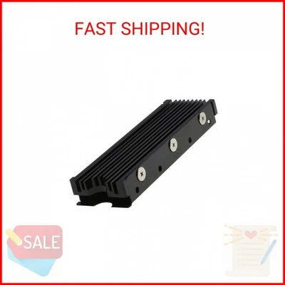 Dissipador de calor SSD MHQJRH M.2 2280, dissipador de calor dupla face, com almofada térmica de silicone  - Imagem 1 de 2