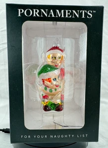 Ornamento in vetro Pornaments For Your Naughty List 'Toy Break', 2020 - Foto 1 di 4