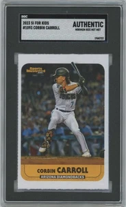 CORBIN CARROLL SGC 2023 SI FOR KIDS #1093 ARIZONA DIAMONDBACKS - Picture 1 of 2