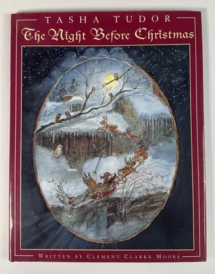 Clement Moore The Night Before Christmas Tasha Tudor 1st Ed First Print 1999 HC - Image 1 of 4