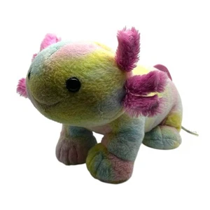 Build a Bear Tie Dye Axolotl 17” Plush Pink Rainbow Stuffed Animal Toy Plushie - Bild 1 von 7