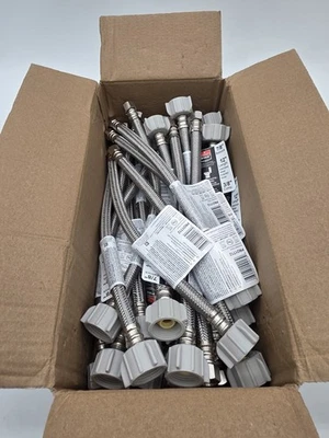 25 x FLUMASTER PRO1T12 12 «из нержавеющей стали шланг туалетные разъемы 3/8 COMPx 7/8 - Изображение 1 из 4