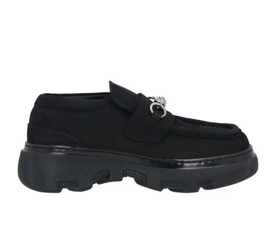 Mocassim Burberry robusto braçadeira trepadeira tamanho 8/38 US$ 1190. Feito na Itália usado uma vez  - Imagem 1 de 4