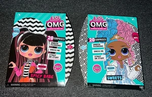 LOL Surprise OMG Spicy Babe & Sweets Fashion Dolls BFF Set 2 NIB - Picture 1 of 6