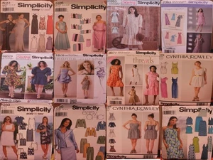 Vestidos de dama de honor de noche simplicidad patrones de costura sin cortar a tu elección V - Imagen 1 de 40
