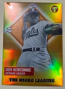 2005 Topps Pristine The Negro Leagues Don Newcombe #133 Gold Refractor /65 - Picture 1 of 2