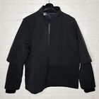 Nike Women's Shield Golf Black Vented Waterproof Jacket AV3702-010 Size XL