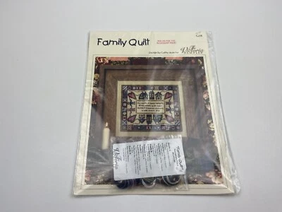 The Victoria Sampler Family Quilt Cross Stitch Pattern With Accessory Pack - Image 1 of 4