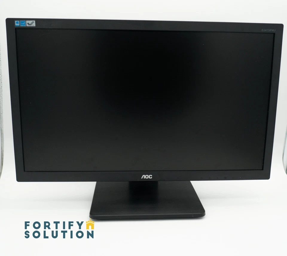 AOC E2475PWJ Computer Monitor 23,6 Zoll VGA DVI HDMI 1920x1080 Guter Zustand - Bild 1 von 4