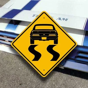 Pontiac Firebird 1969 transmisión automática - letrero de agotamiento de neumáticos personalizado - divertido regalo de garaje - Imagen 1 de 9