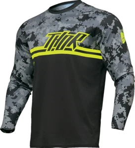 Thor 24 Youth Sector DIGI Jersey 2XS Black/Charcoal 2912-2394 - Picture 1 of 1