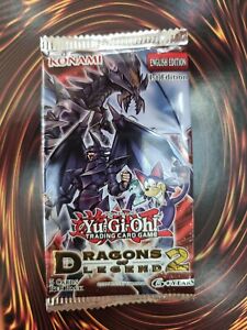 Dragons Of Legend 2, 1st edition, Sealed Booster Packs, Yugioh, Uk Shipping 