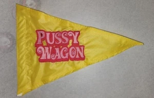 Custom Pussy Wagon (Kill Bill) Safety Flag for ATV UTV Bike Jeep Boat - Picture 1 of 4