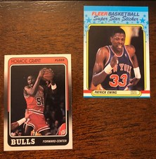 1988-89 Fleer Basketball U Pick 1 - #1-132 & Stickers