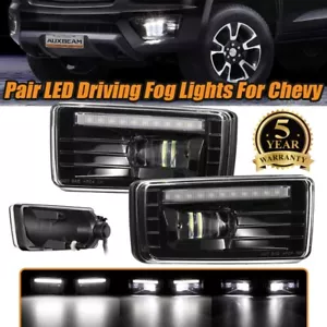 Pair LED Fog Light for Chevrolet Silverado 07-15 Avalanche 07-13 Suburban 07-14 - Bild 1 von 12