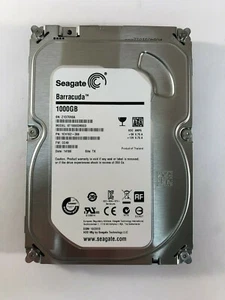 Seagate Barracuda ST1000DM003 7200RPM 1TB 3.5" Desktop Hard Drive SATA 6.0Gbps - Picture 1 of 1