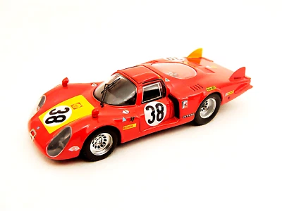 1:43 BESTMODEL  Alfa Romeo 33.2  Coda Lunga - 24 Horas de Le Mans 1968 #38 - Immagine 1 di 2