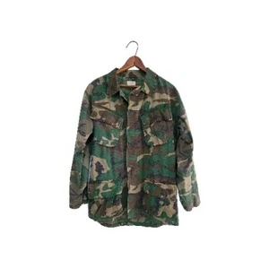Giacca giungla USMC vintage anni 70 ERDL mimetica militare Vietnam epoca guerra US Marines. - Foto 1 di 6