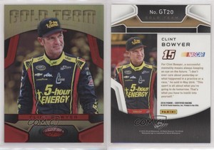 2016 Certified Gold Team Mirror Red /75 Clint Bowyer #GT20