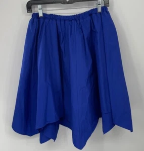 christina rohde girls royal blue handkerchief aline knee length skirt sz s - Picture 1 of 4