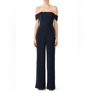 Jay Godfrey Brin Jumpsuit Midnight Navy - Picture 1 of 9