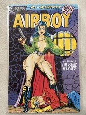 Airboy #5 Eclipse Comics - 1986 Dave Steven’s Cover - Valkyrie NM-