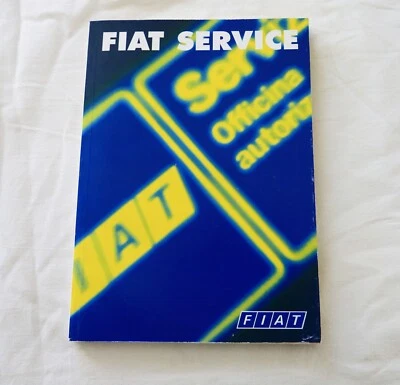 LIBRETTO FIAT SERVICE GUIDA DEI SERVIZI DI ASSISTENZA 1999 - Immagine 1 di 2