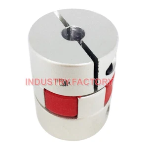 Flexible Plum Coupling Shaft Coupler 7X7mm CNC Motor Jaw spider Coupler D20 L30 - Picture 1 of 10