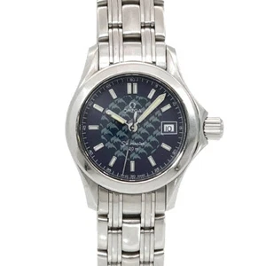 OMEGA Seamaster 120 Jack Mayol 2002 2588.80 Limited Navy Dial Ladies 90282729 - Picture 1 of 6