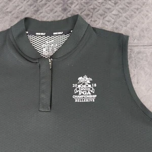 PGA Championship Shirt Nike Golf Dri-Fit Pullover 1/4 Zip Sleeveless Women XL - Picture 1 of 8