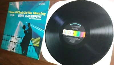 Three O'Clock in the Morning; Bert Kaemphert Orchestra NM vinyl LP Decca DL74670 - Image 1 of 4