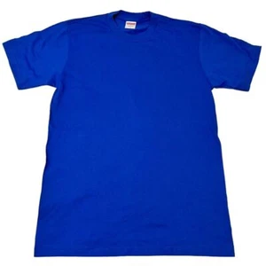 Supreme Kmart Blank Azul Camiseta Manga Corta Camisa 100% Algodón Hecha en EE. UU. Pequeña - Imagen 1 de 6