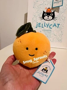 NWT Retired‼️Jellycat FABULOUS FRUIT ORANGE Collectible - FAST SHIPPING! - Picture 1 of 6