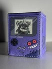 Pokémon - Gameboy Gengar Set 01 Secret Ver TCG Playing Deck Case / Box 100+ kart