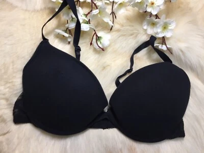 Sujetador con aros acolchado H&M talla it 3c us 34c eu 75c negro  Foto 1 de 4